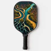 Paths of the Dreamland Pickleball Paddle (Achterkant)