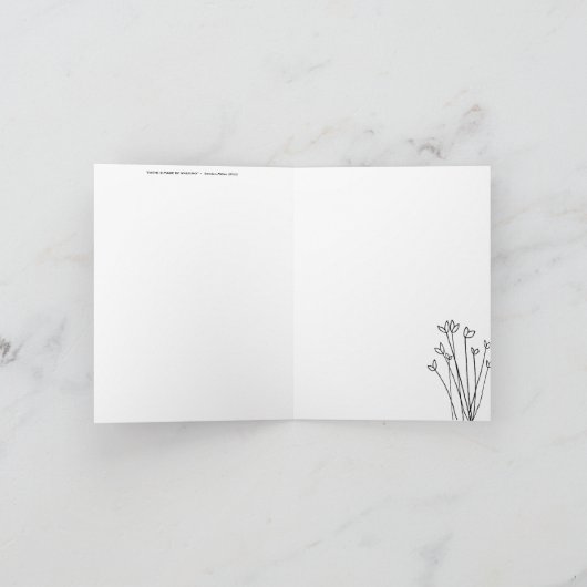 PATHS R MADE BY WALKING - Chow Art cards Feestdagen Kaart (Binnen)