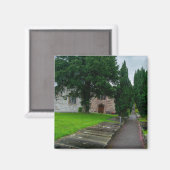 Pathway to History: St. Asaph Parish Church, Wales Magneet (Voorkant / Achterkant)