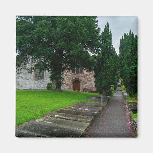 Pathway to History: St. Asaph Parish Church, Wales Magneet (Voorkant)