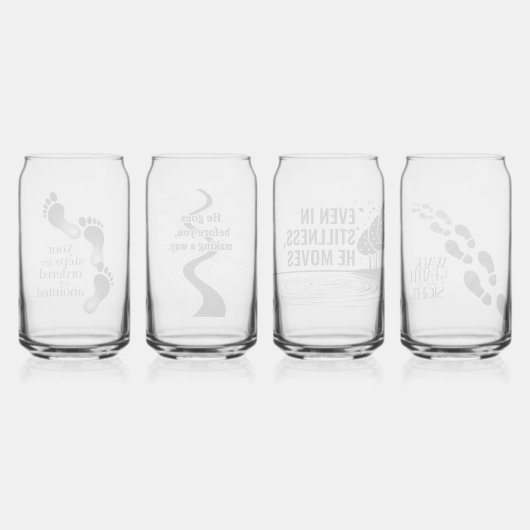 Pathways of Purpose Drinkware Set Blikvorm Glas (Achterkant)