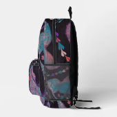 Pathways Print Cut Sew Bag Bedrukte Rugzak (Rechts)
