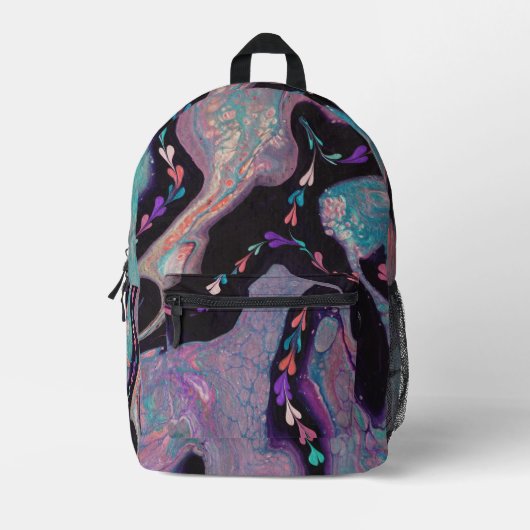 Pathways Print Cut Sew Bag Bedrukte Rugzak (Voorkant)