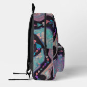 Pathways Print Cut Sew Bag Bedrukte Rugzak (Links)