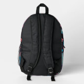 Pathways Print Cut Sew Bag Bedrukte Rugzak (Achterkant)
