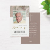 PATHY MEMORIAL PRAYER PHOTO-KAART MET BEHULP VAN P VISITEKAARTJE (Bureau)