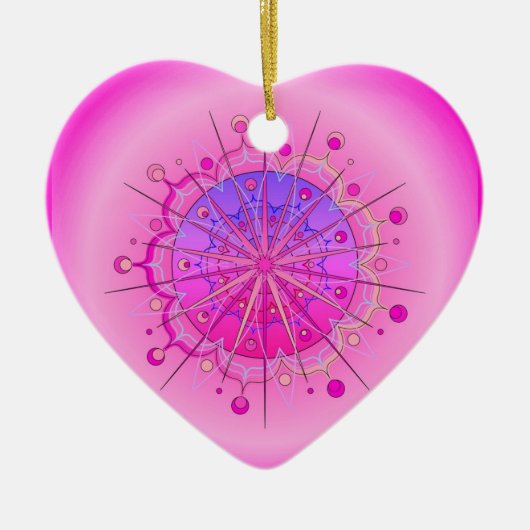 Patience61 Keramisch Ornament (Voorkant)