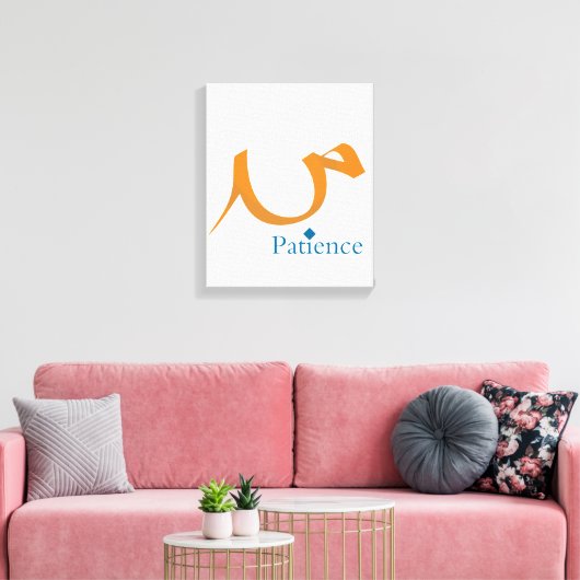 Patience Canvas Afdruk (Insitu (Woonkamer))