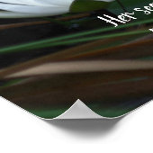 Patience Emerson Inspirerend Quote Lotus Poster (Hoek)