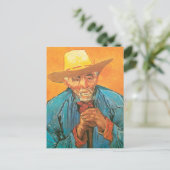 Patience Escalier, Shepherd Van Gogh Fine Art Briefkaart (Staand voorkant)