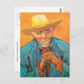 Patience Escalier, Shepherd Van Gogh Fine Art Briefkaart (Voorkant / Achterkant)
