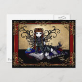 "Patience" Gothic Fairytale Briefkaart (Voorkant / Achterkant)