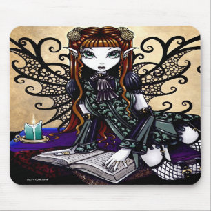 "Patience" Gothic Victoriaans Fairy Mousepad Muismat