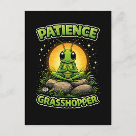 Patience Grasshopper Briefkaart