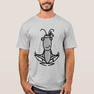 Patience Grasshopper Gray T T-shirt