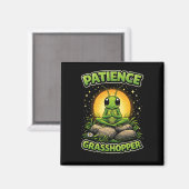 Patience Grasshopper Magneet (Voorkant / Achterkant)