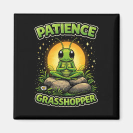 Patience Grasshopper Magneet