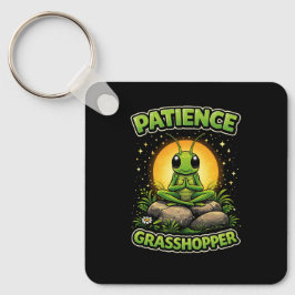 Patience Grasshopper Sleutelhanger