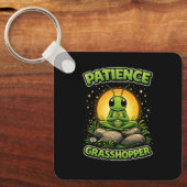 Patience Grasshopper Sleutelhanger (Voorkant)