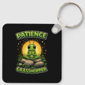 Patience Grasshopper Sleutelhanger (Achterkant)