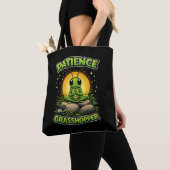 Patience Grasshopper Tote Bag (Dichtbij)