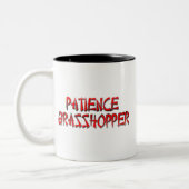PATIENCE GRASSHOPPER TWEEKLEURIGE KOFFIEMOK (Links)