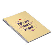 Patience. Heart. Impact. – Special Ed Teacher Notitieboek (Rechterzijde)