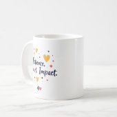 Patience. Heart. Impact. – SPED Teacher Edition Koffiemok (Voorkant links)