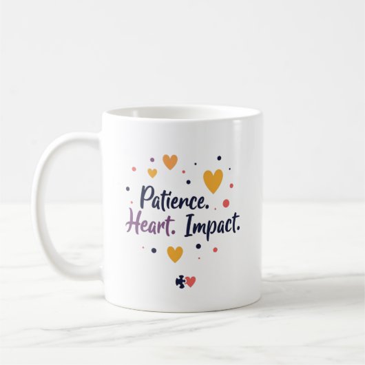 Patience. Heart. Impact. – SPED Teacher Edition Koffiemok (Links)