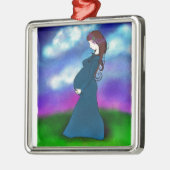 "Patience" Metalen Ornament (Links)