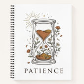 Patience Rise and Thrive Mindfulness Journal Notit Notitieboek (Voorkant)