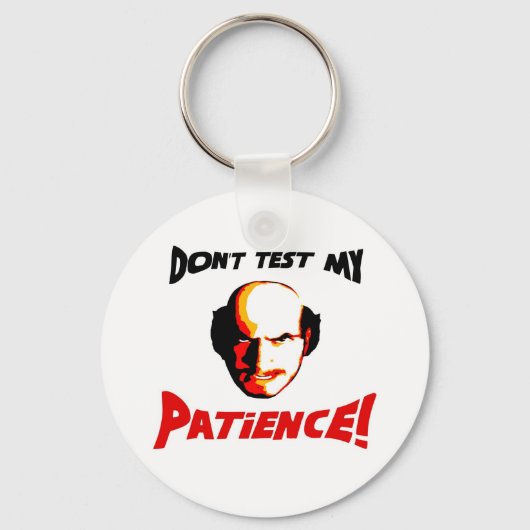 "Patience" Sleutelhanger (Voorkant)