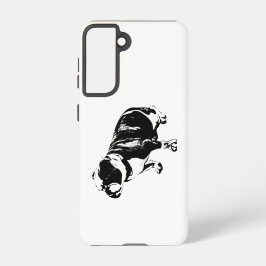 Patience Stays Samsung Galaxy Hoesje (Achterkant)