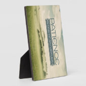 Patience Virtuence Custom Photo Plaque Fotoplaat (Zijkant)