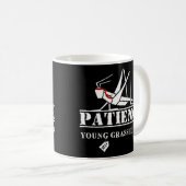 Patience Young Grasshopper! Koffiemok (Voorkant rechts)