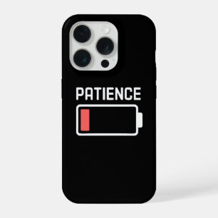 Patiencebatterij laag  iPhone 15 pro case