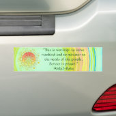Patiënt4 Bumpersticker (Op auto)