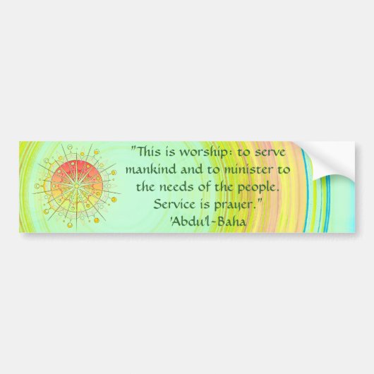 Patiënt4 Bumpersticker (Voorkant)