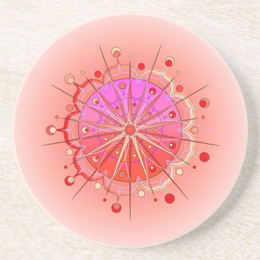 Patiënt4 Zandsteen Onderzetter (Voorkant)