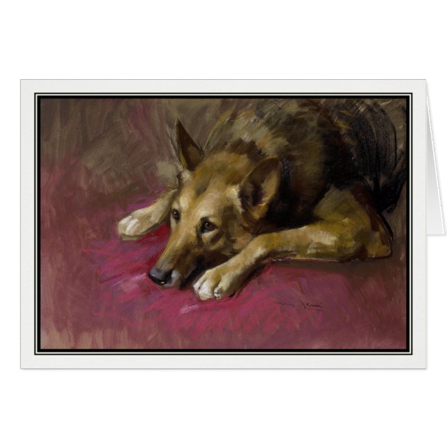 Patient Alsatian van Marino Lenci (Voorkant Horizontaal)