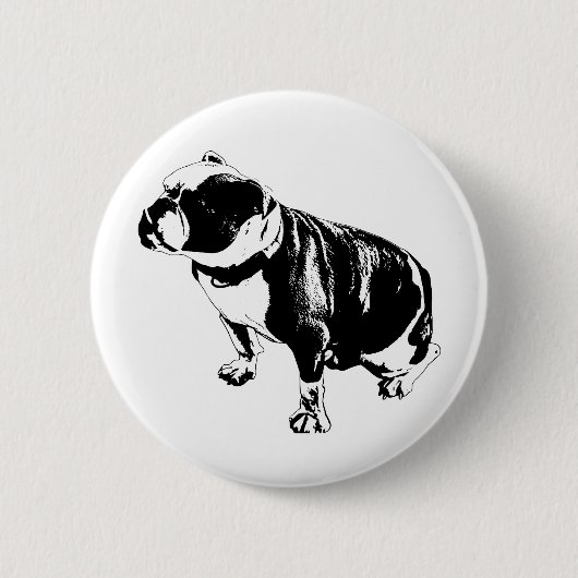 Patient and Present Ronde Button 5,7 Cm (Voorkant)