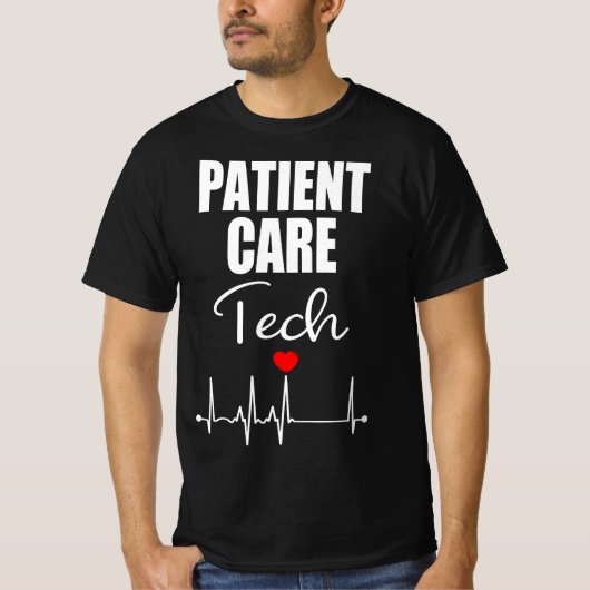 Patient Care Tech Gift  T-shirt (Voorkant)