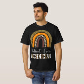Patient Care Technician Leopard Patient Care Tech  T-shirt (Voorkant volledig)