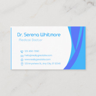 Patient Care & Wellness Consultant business card Visitekaartje