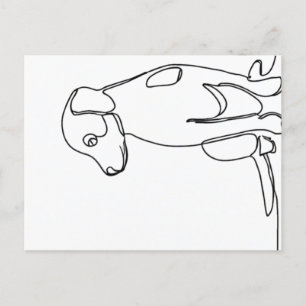 Patiënt Dog Briefkaart