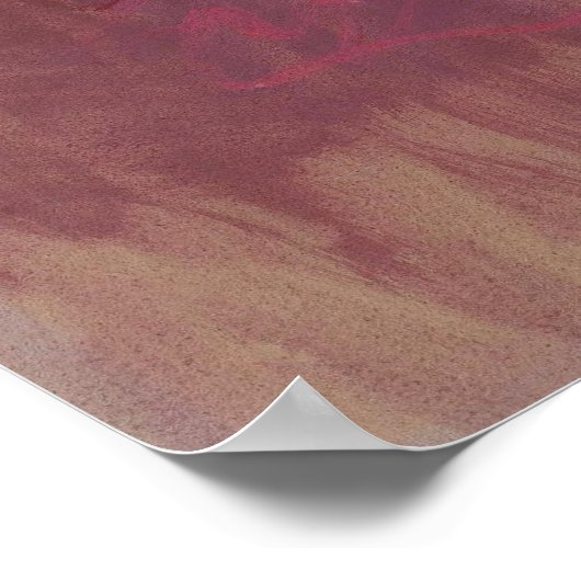 Patiënt Duitse herder door Marino Lenci Poster (Hoek)