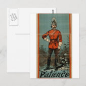Patiënt, 'Het theater van de kolonel' Briefkaart (Voorkant / Achterkant)