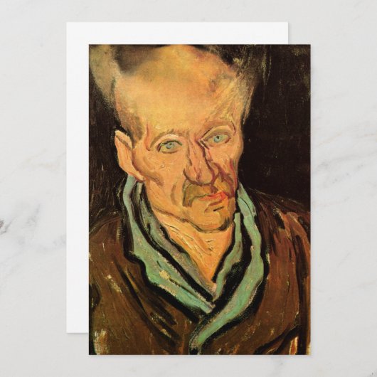 Patiënt in het ziekenhuis Saint-Paul van Gogh (Voorkant / Achterkant)