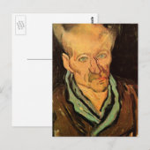 Patiënt in het ziekenhuis Saint-Paul van Gogh Briefkaart (Voorkant / Achterkant)