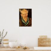 Patiënt in het ziekenhuis Saint-Paul van Gogh Poster (Keuken)